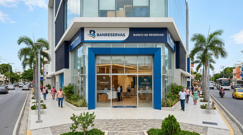 Sucursal de Inversión Kresko · Banreservas en Santo Domingo